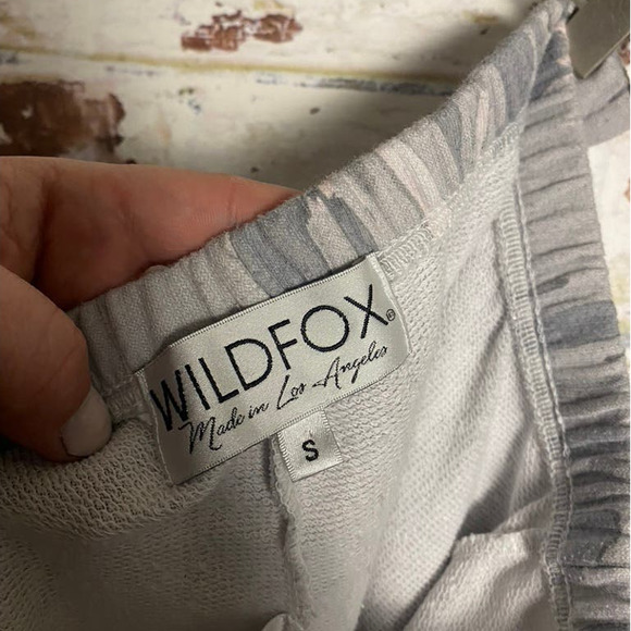 Wildfox Malibu Camouflage Cotton Blend Jogger Sweatpants - Picture 5 of 8
